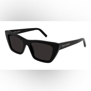 Saint Laurent Glossy Black Eyewear